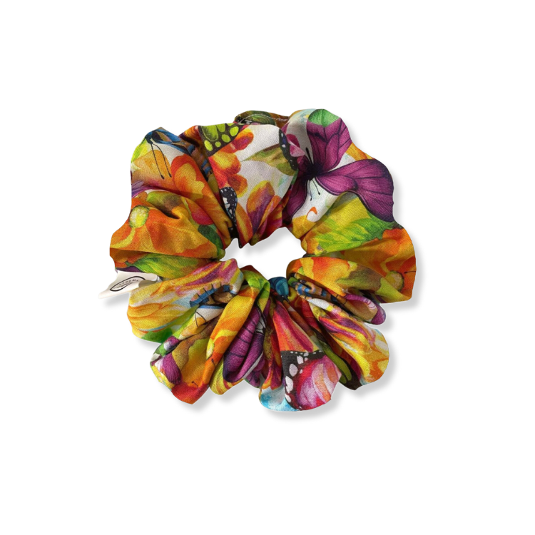 Flora & Fauna Scrunchie