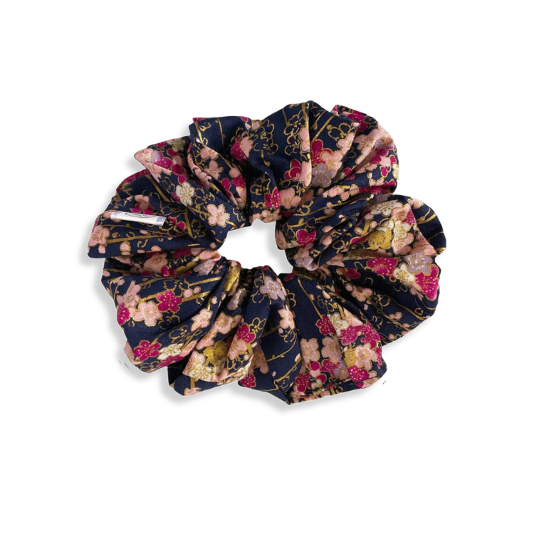 Sakura Max Scrunchie - Deep Navy