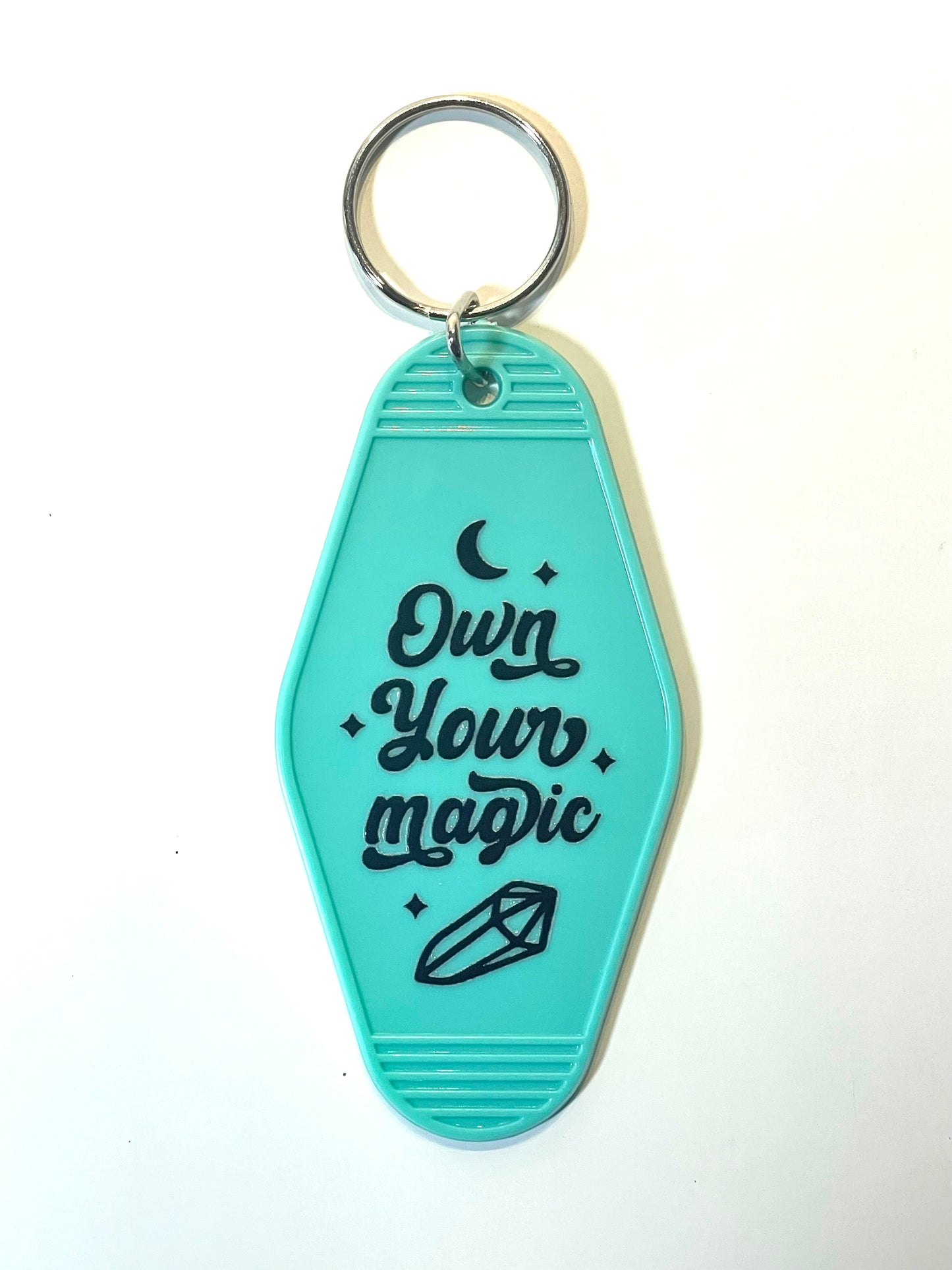 Own Your Magic Vintage Hotel Motel Keychain