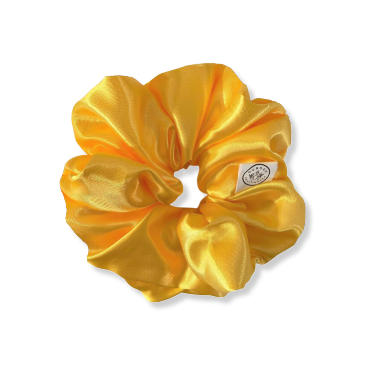 Deep Gold Max Satin Scrunchie