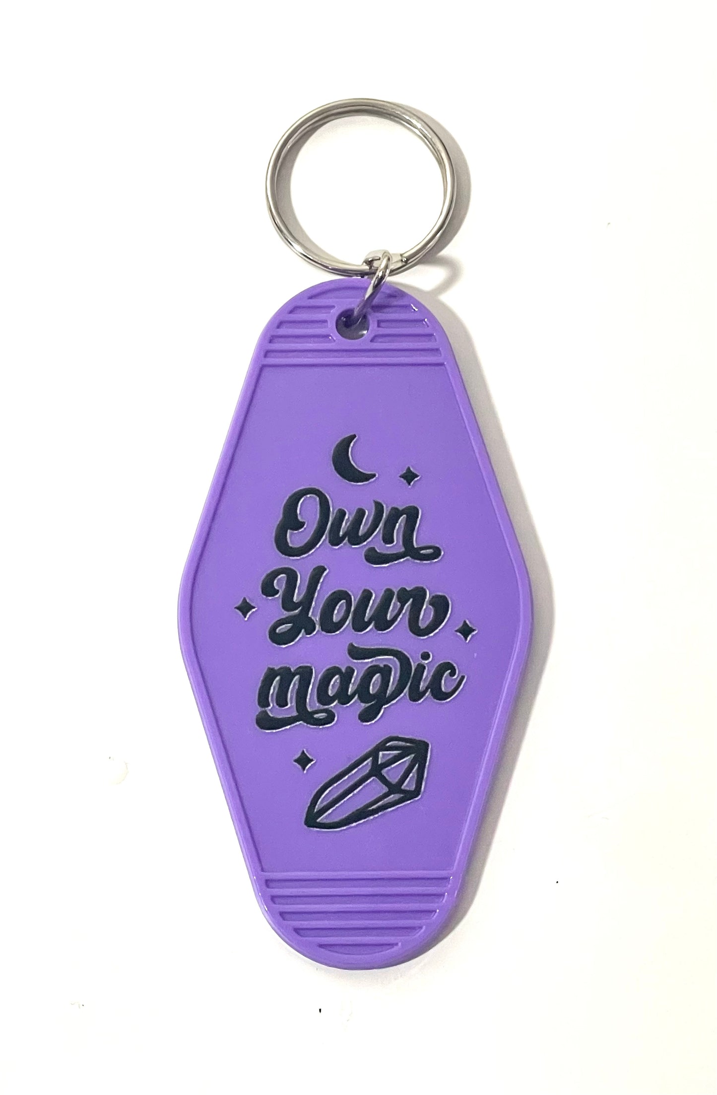 Own Your Magic Vintage Hotel Motel Keychain