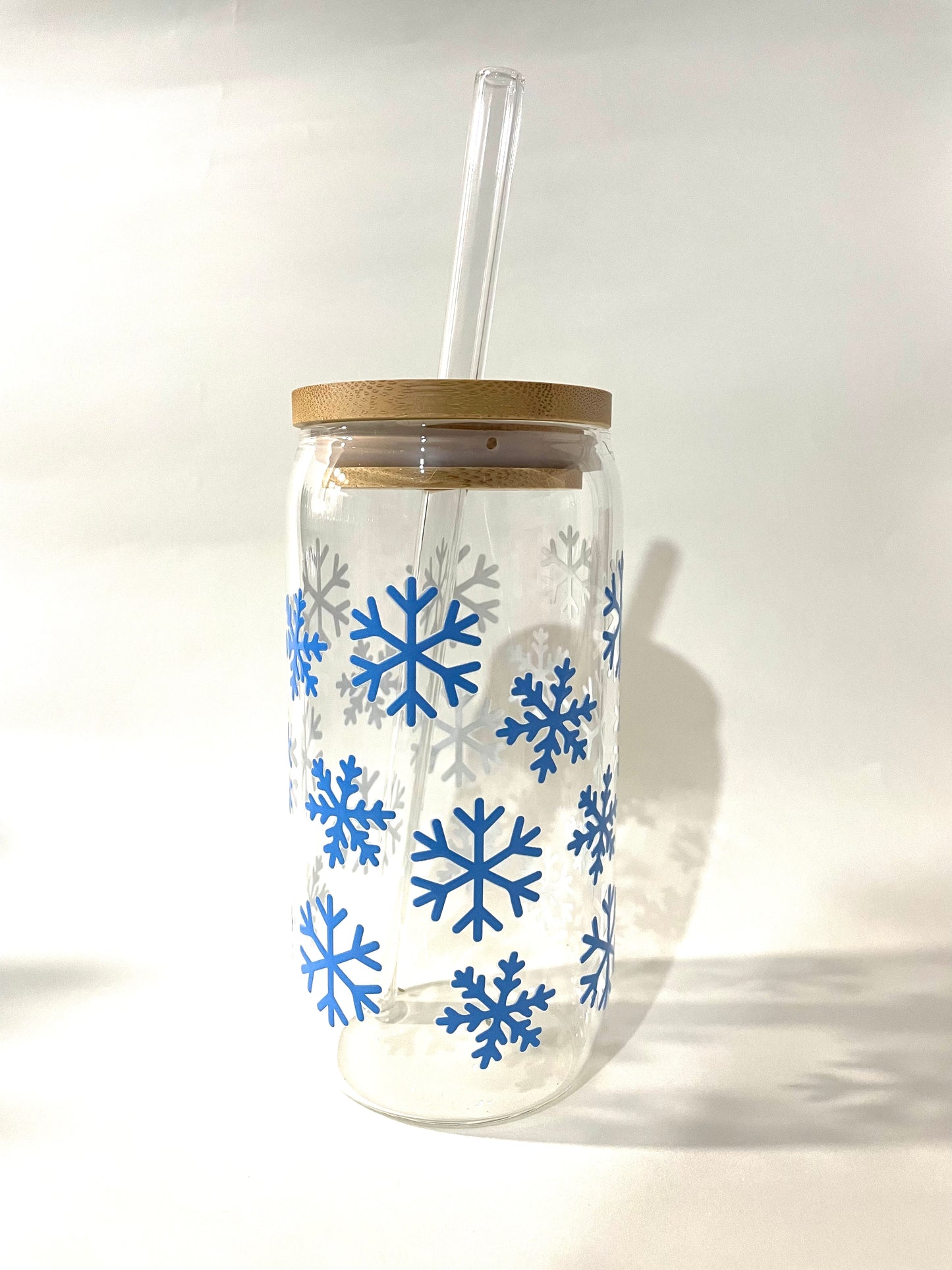 Winter’s Glow Glass Cup