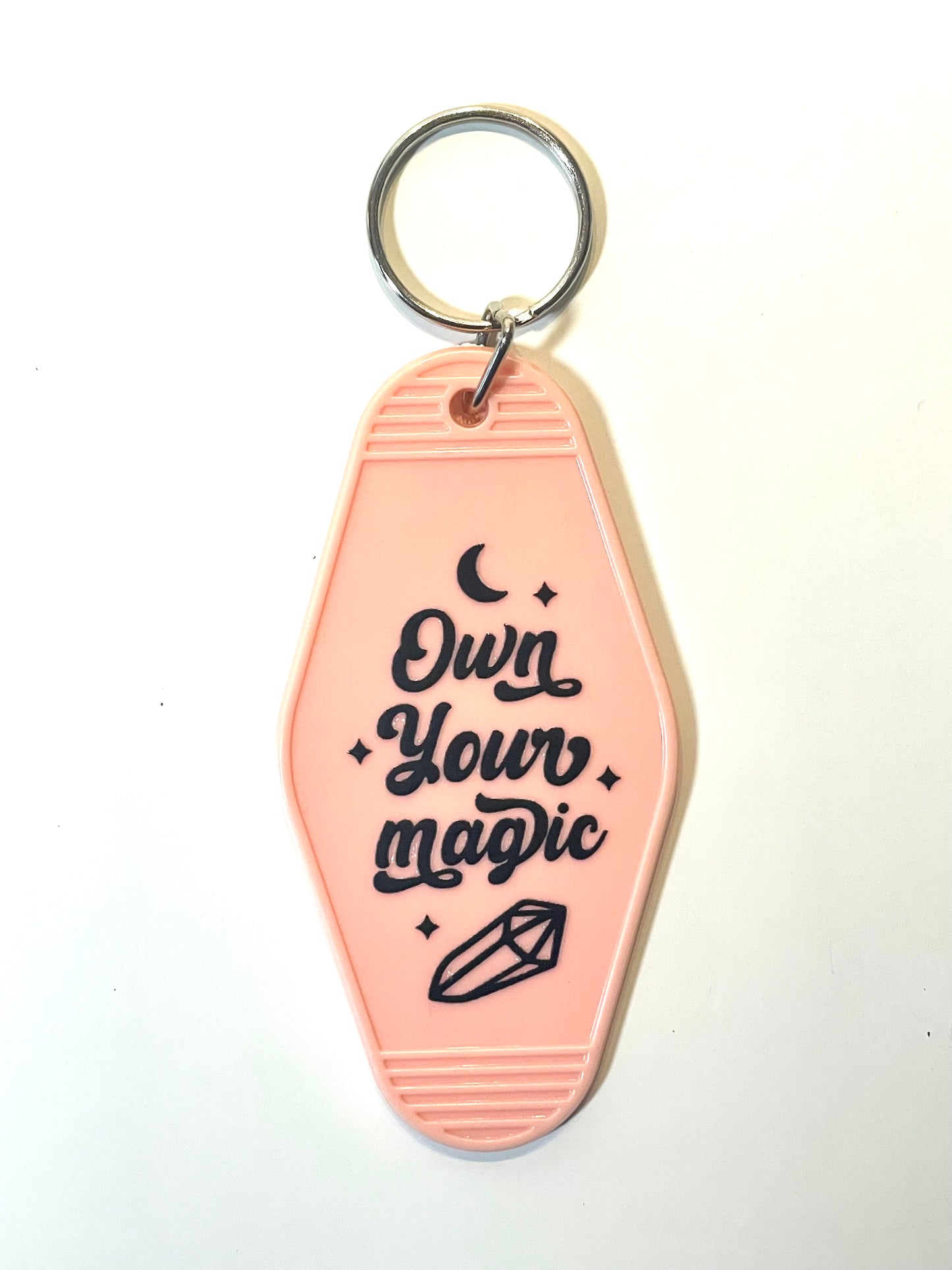 Own Your Magic Vintage Hotel Motel Keychain
