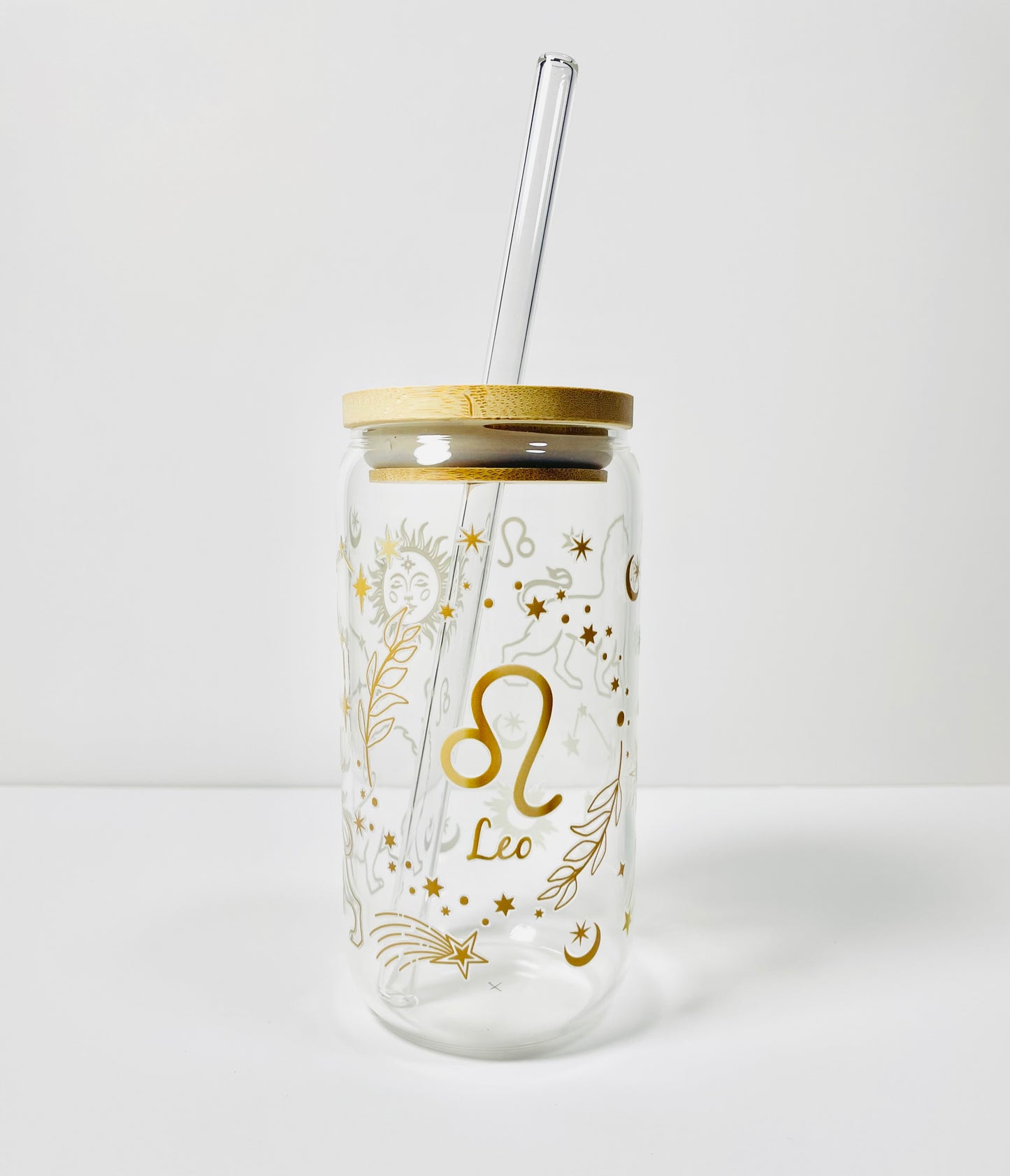 Leo Glass Cup