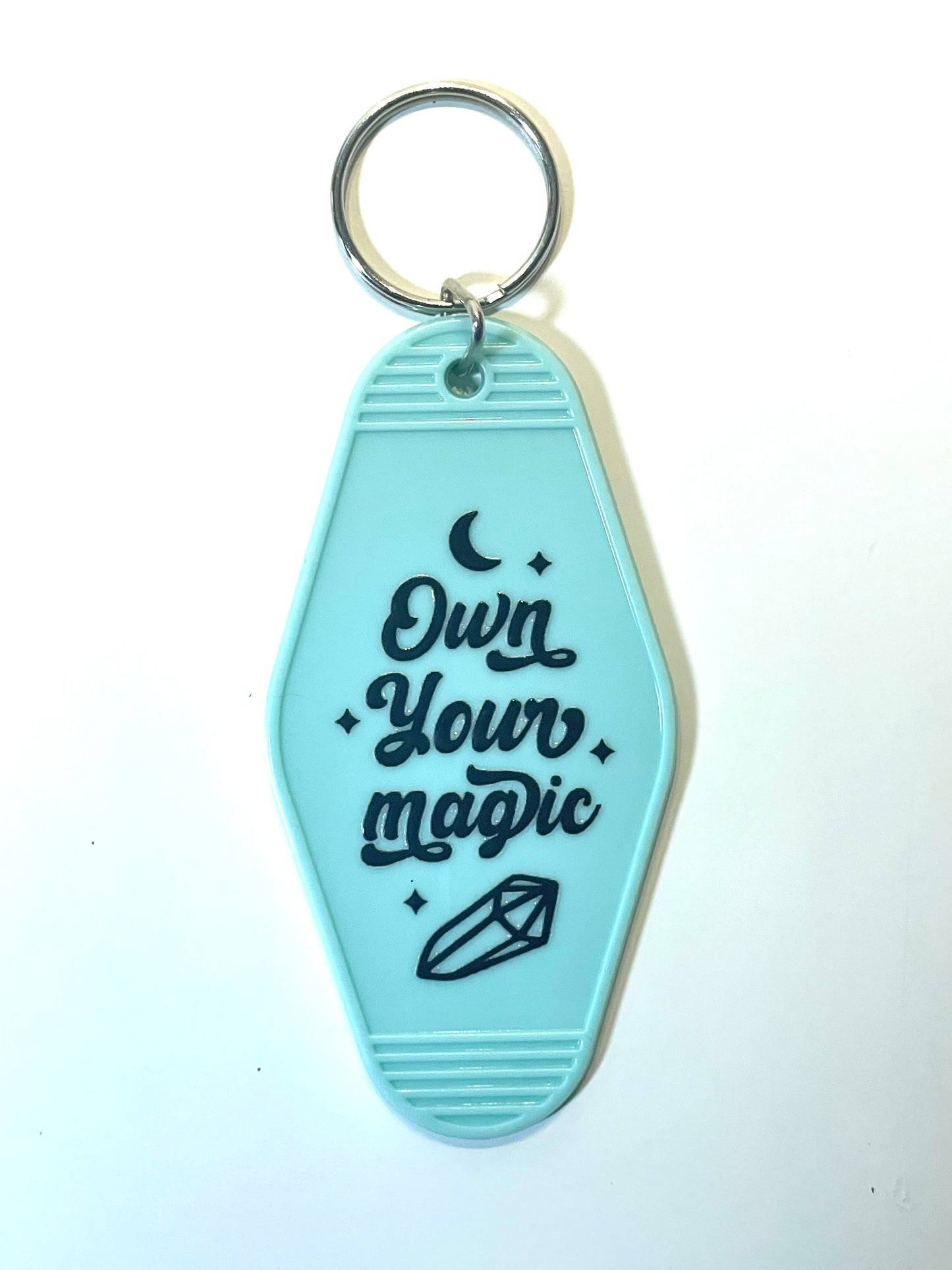 Own Your Magic Vintage Hotel Motel Keychain
