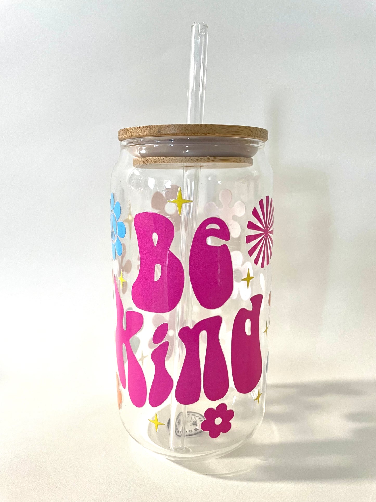 Be Kind Glass Cup