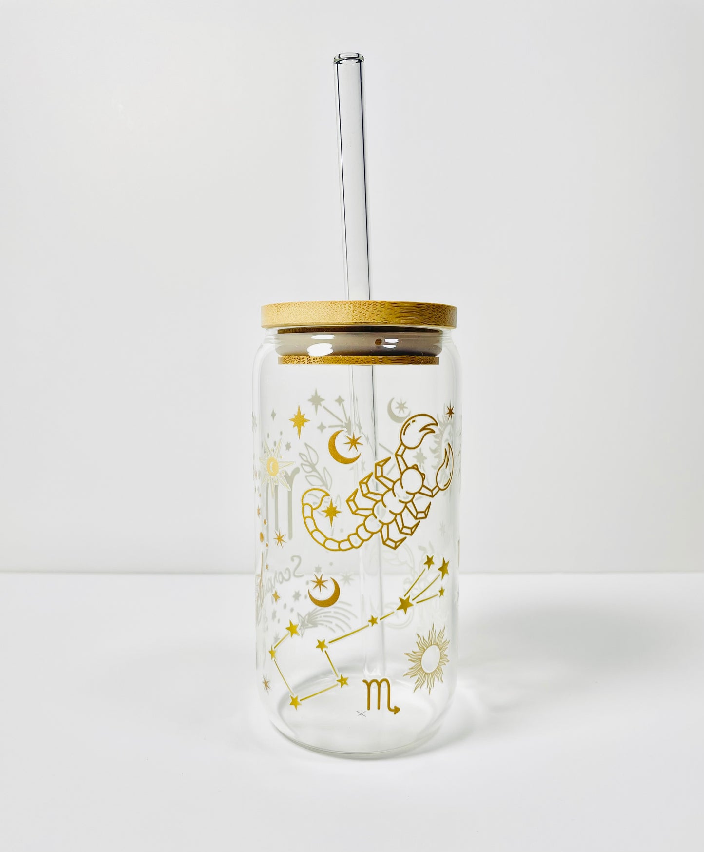 Scorpio Glass Cup