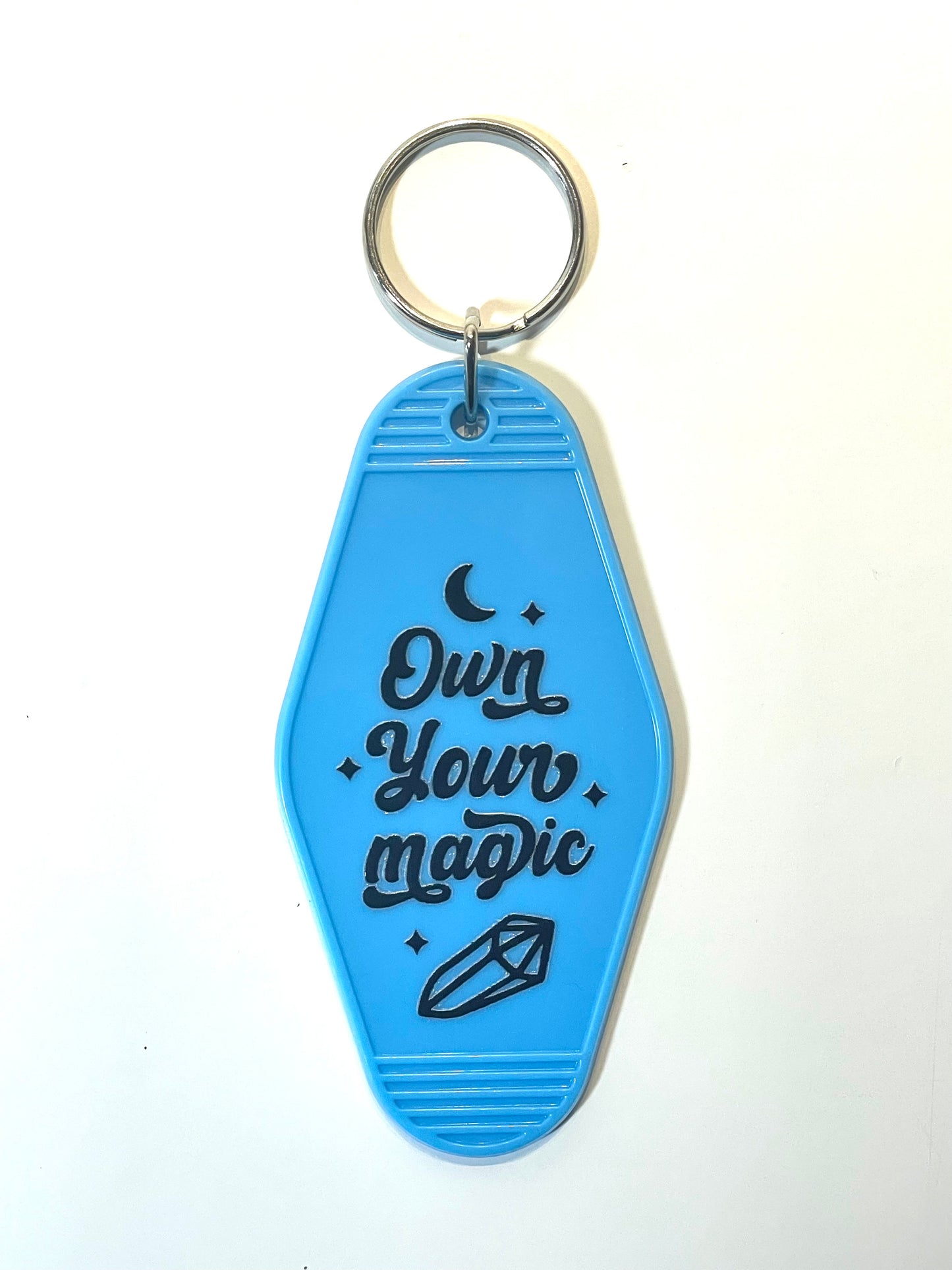 Own Your Magic Vintage Hotel Motel Keychain