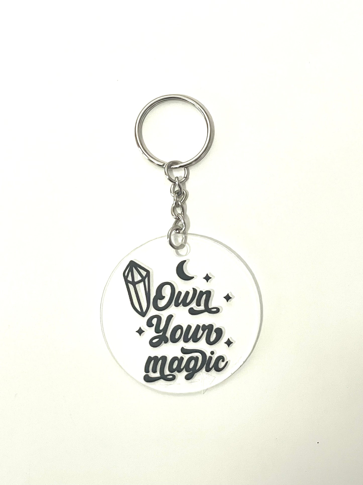 Own Your Magic Acrylic Keychain