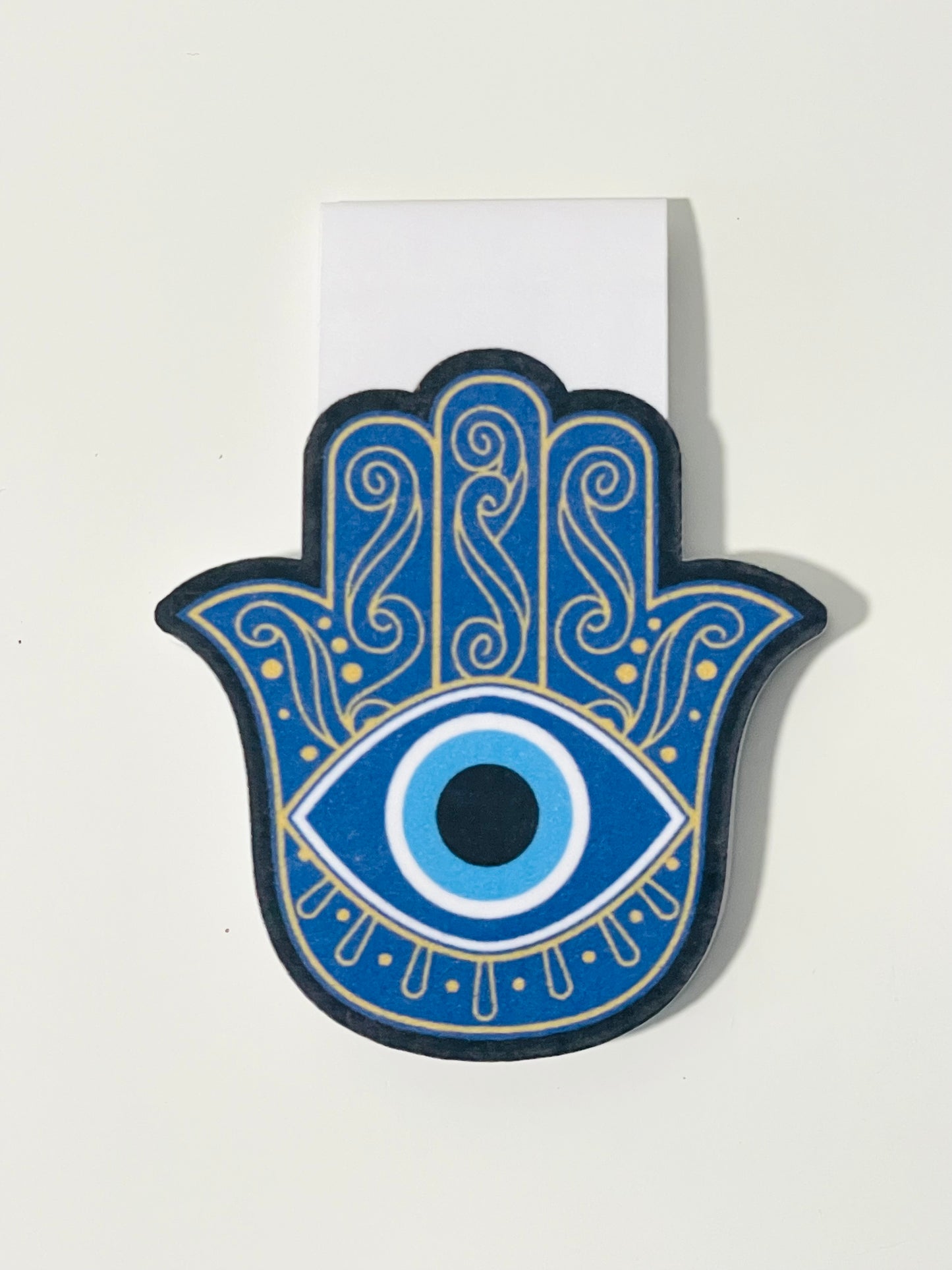 Hamsa Evil Eye Magnetic Bookmark