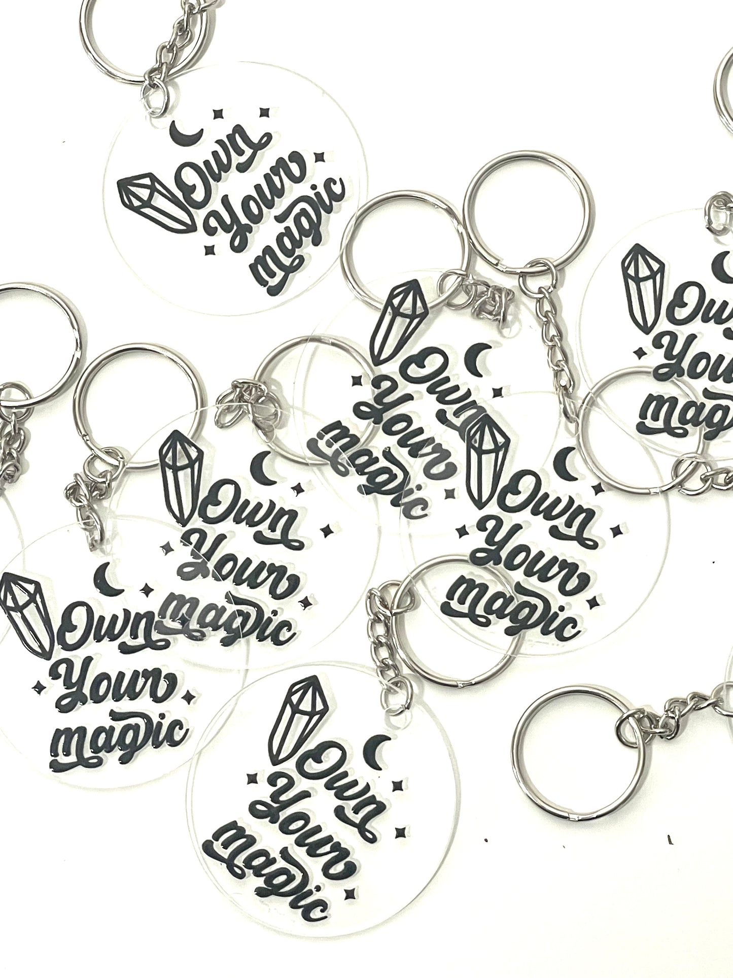 Own Your Magic Acrylic Keychain