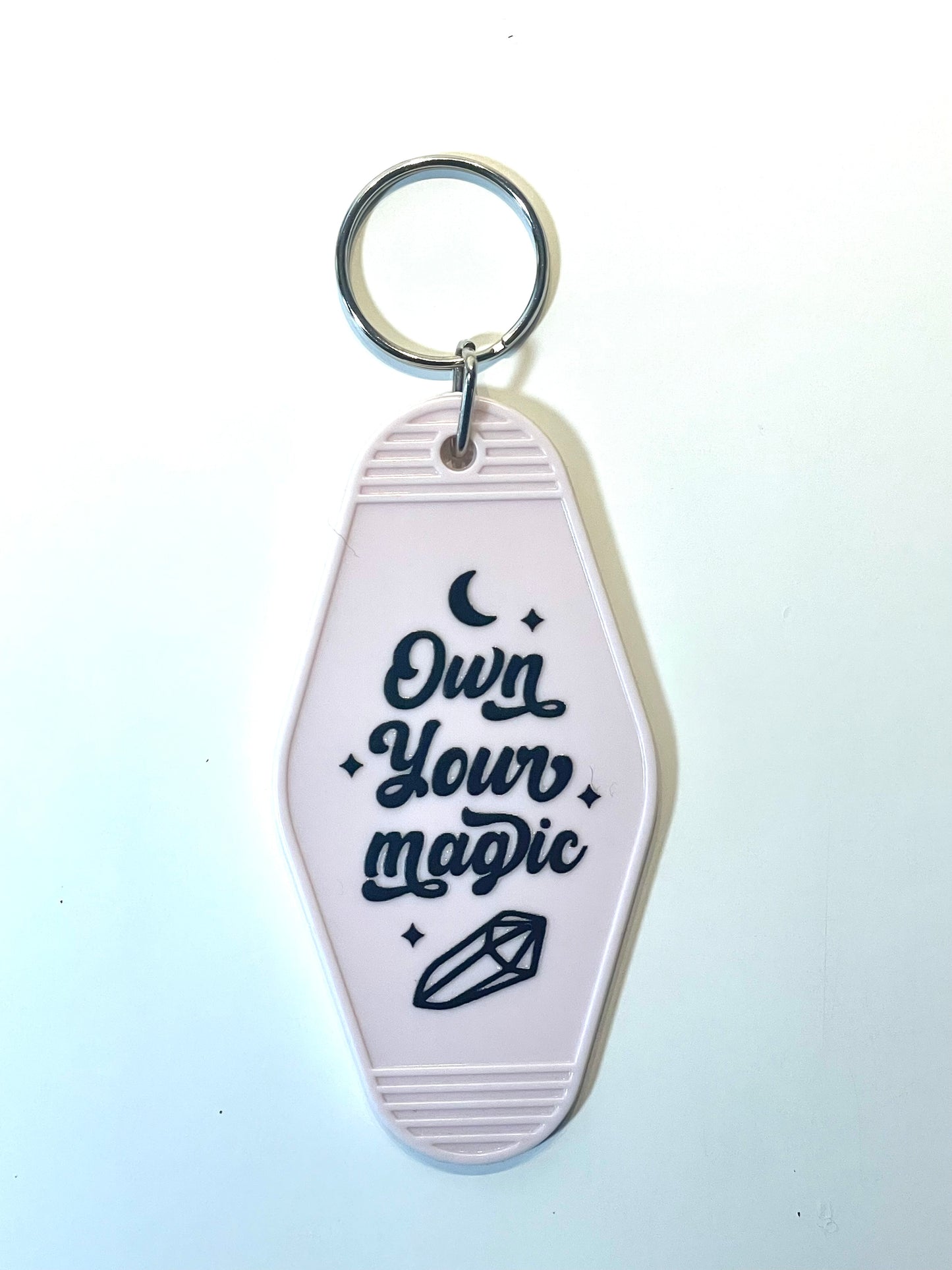 Own Your Magic Vintage Hotel Motel Keychain