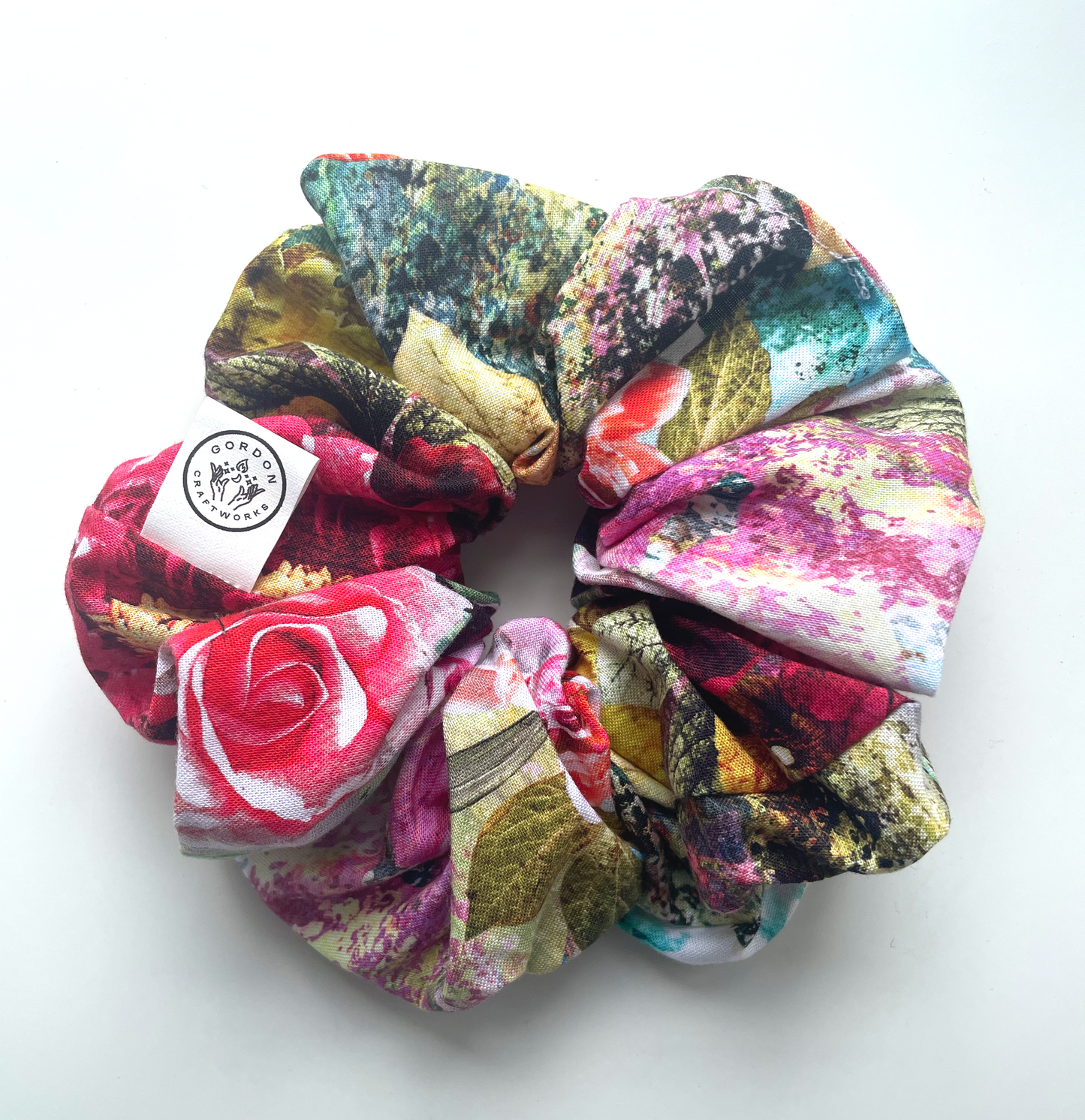 Electric Bloom Scrunchie