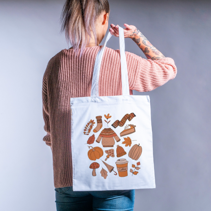 Fall Elements Tote Bag