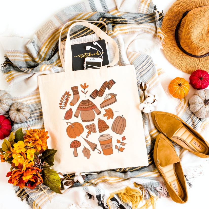 Fall Elements Tote Bag