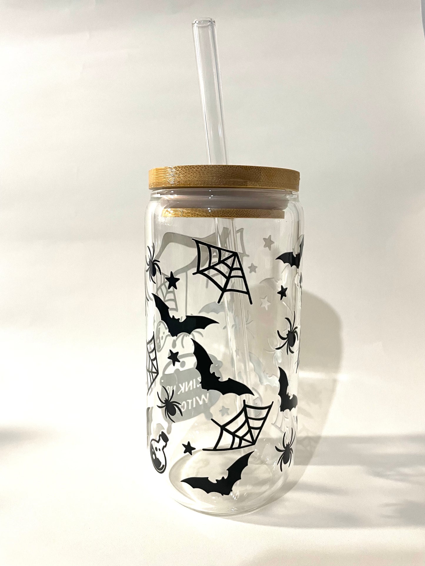 Drink Up Witches Glass Cup