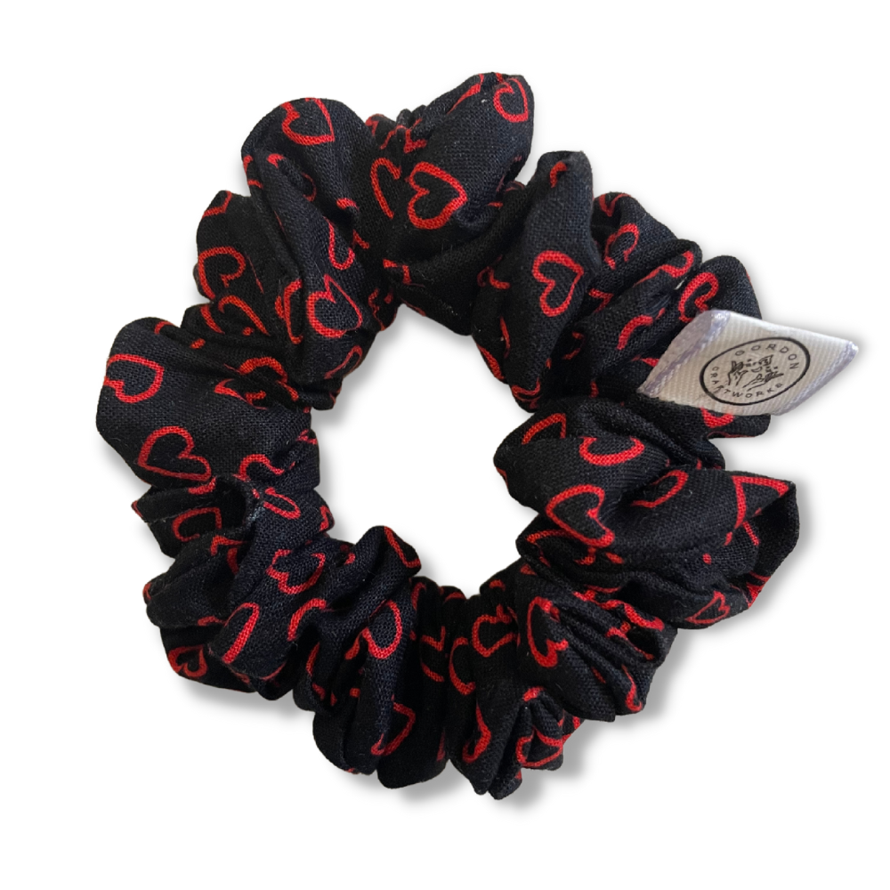 Electric Heart Mini Scrunchie - Gordon Craftworks