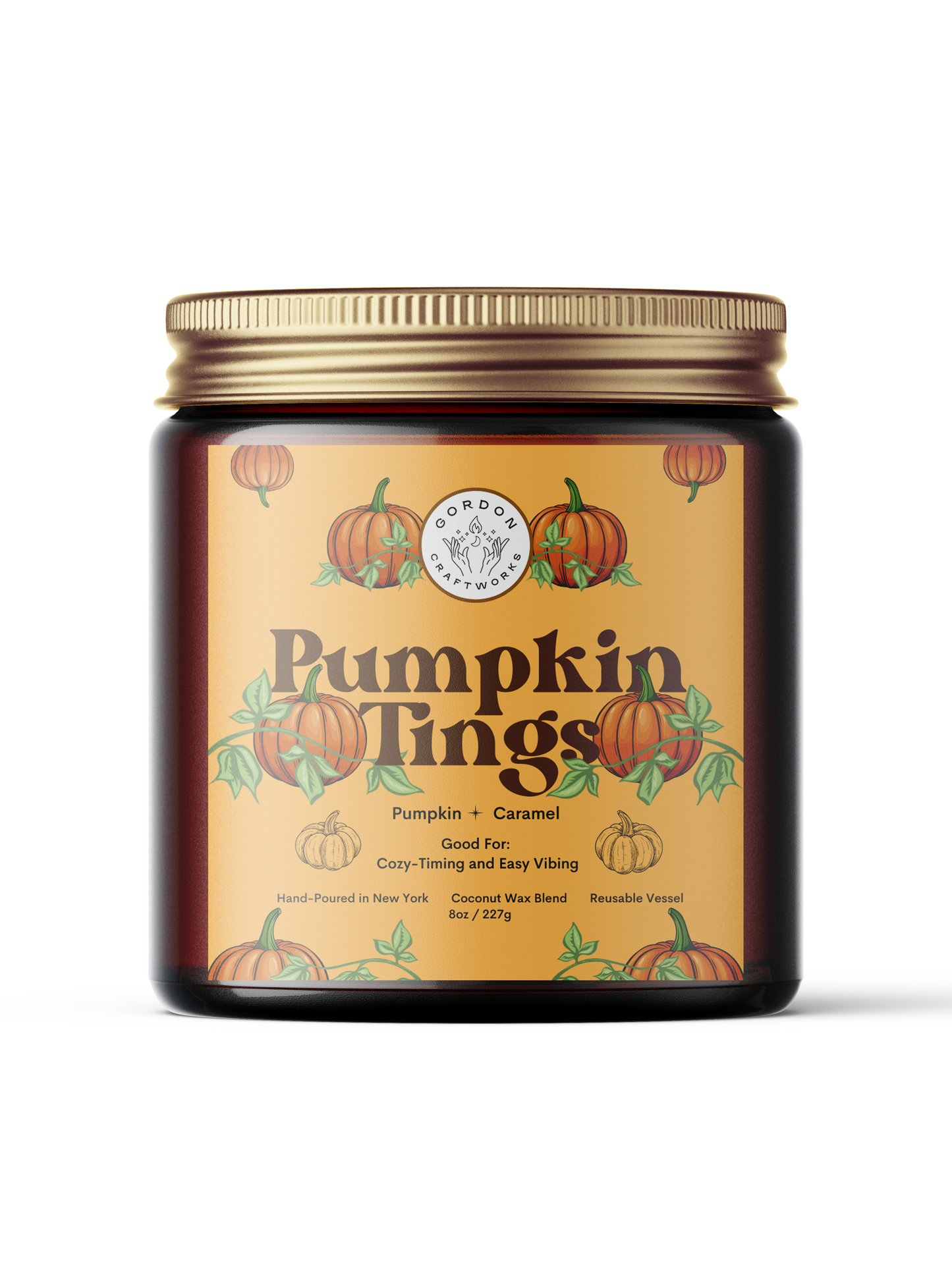 Pumpkin Tings Candle - Gordon Craftworks