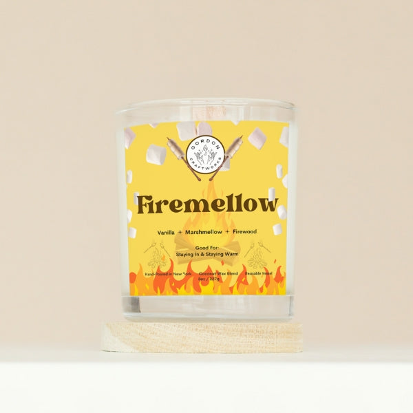 Firemellow Deluxe Candle - Gordon Craftworks