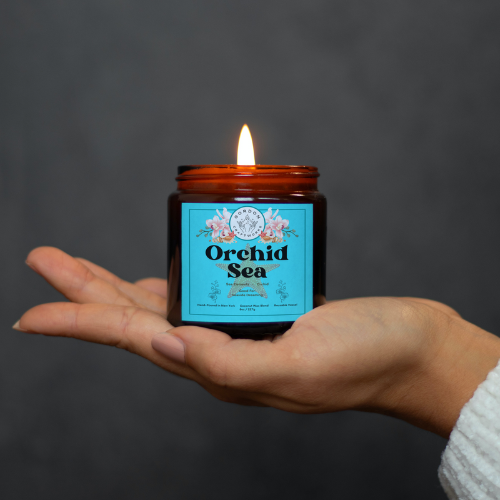 Orchid Sea Candle - Gordon Craftworks