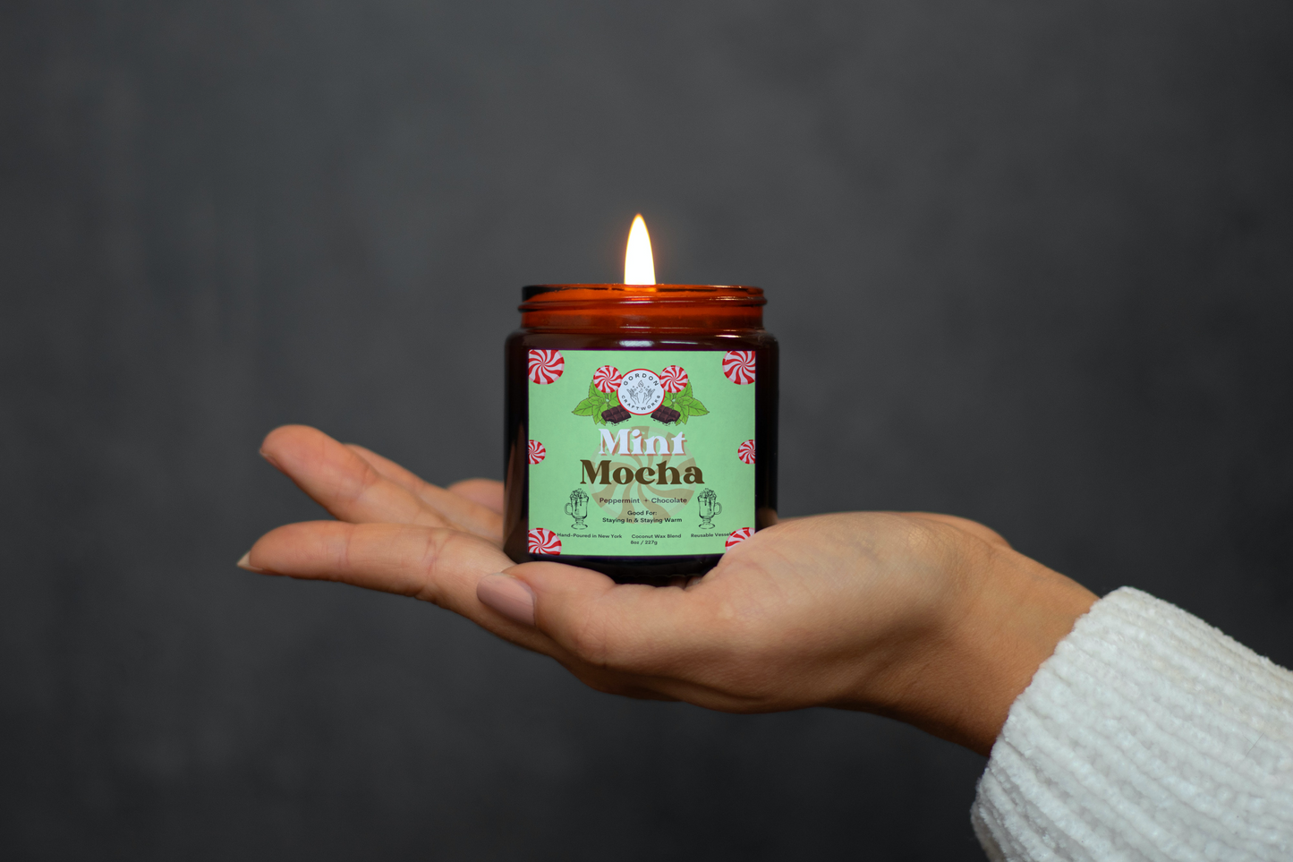 Mint Mocha Candle - Gordon Craftworks