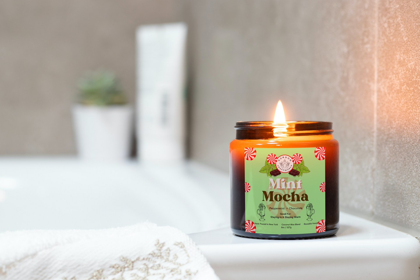 Mint Mocha Candle - Gordon Craftworks