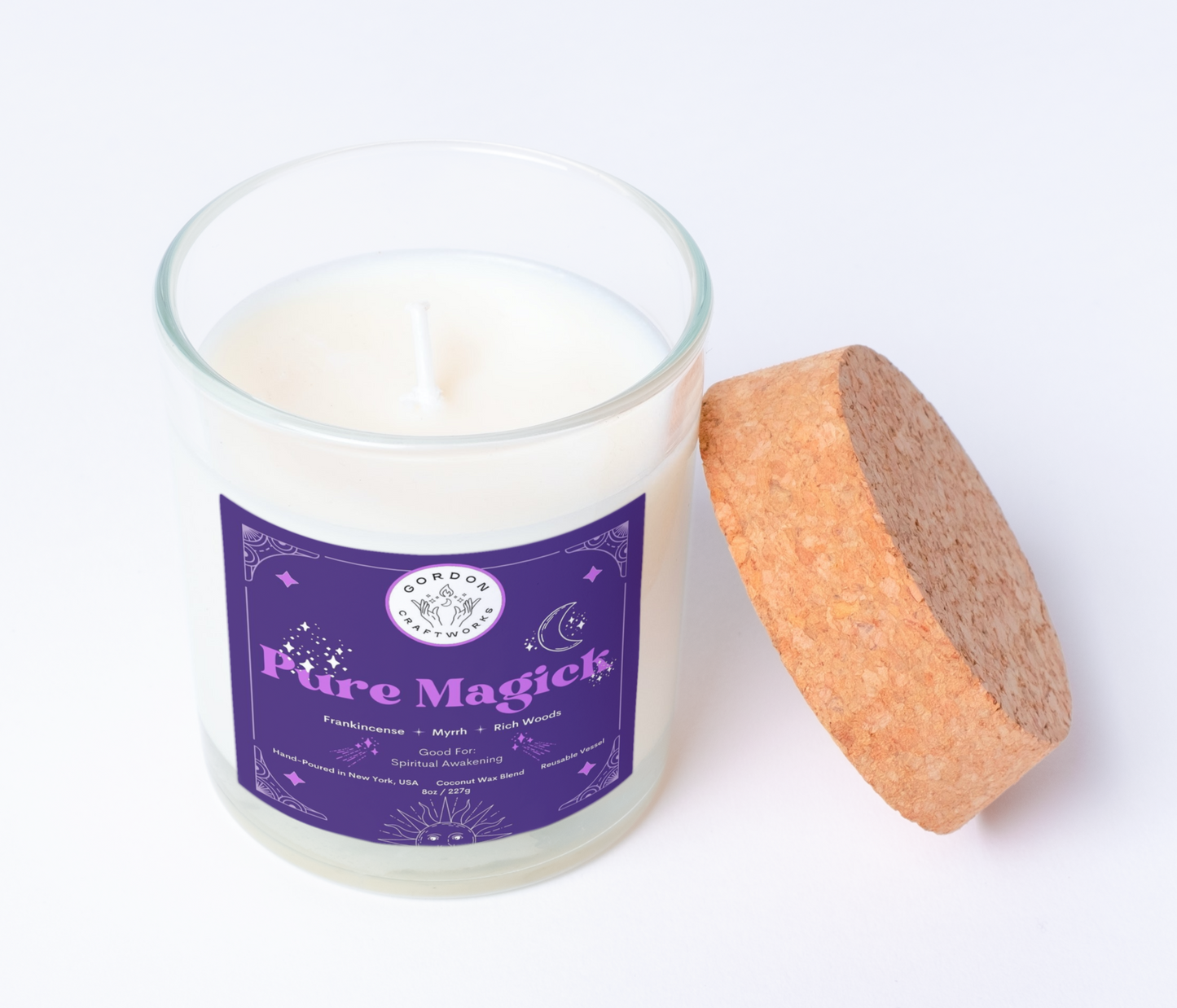 Pure Magick Deluxe Candle - Gordon Craftworks