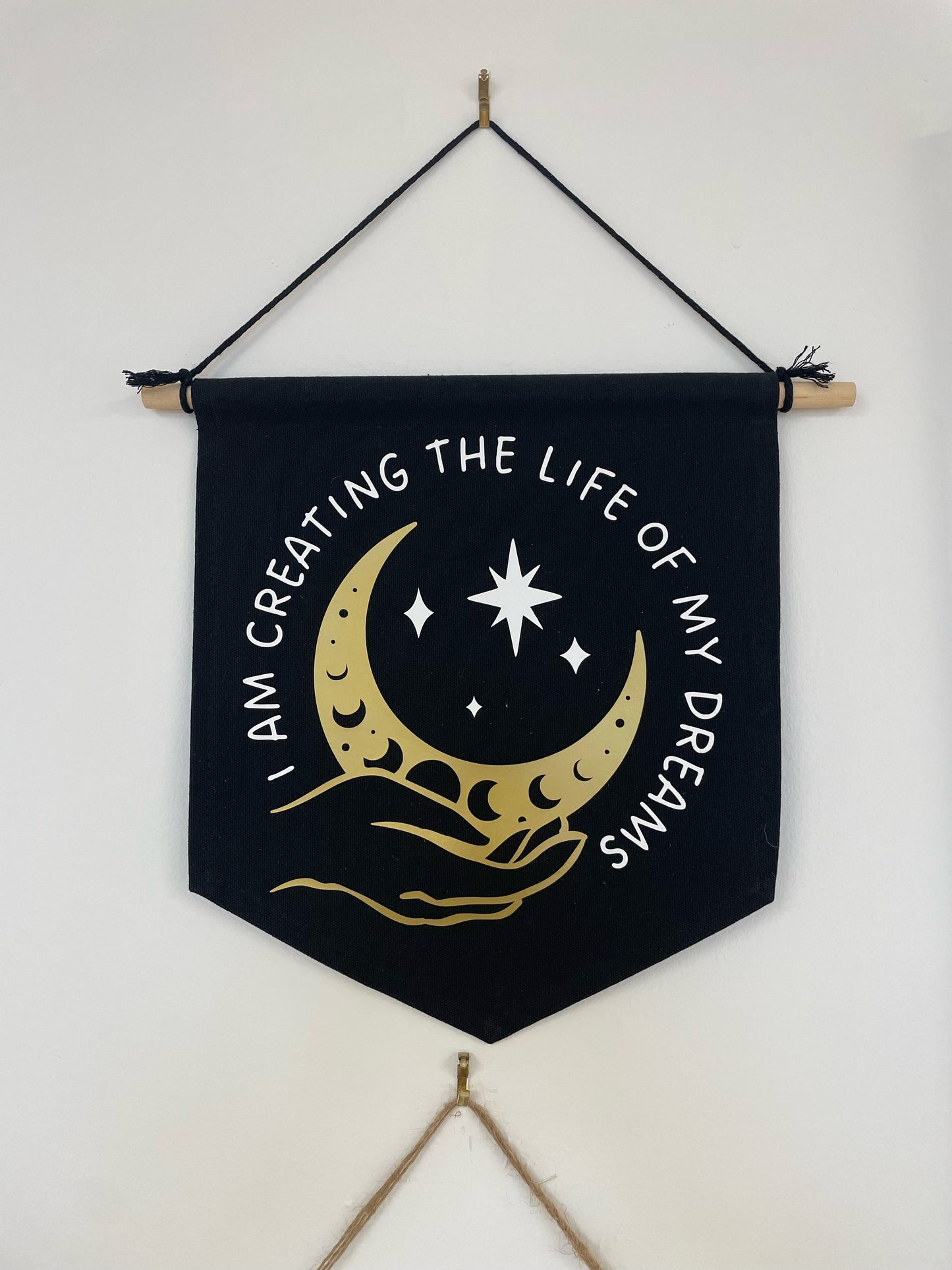 I Am Creating Canvas Wall Banner - Gordon Craftworks