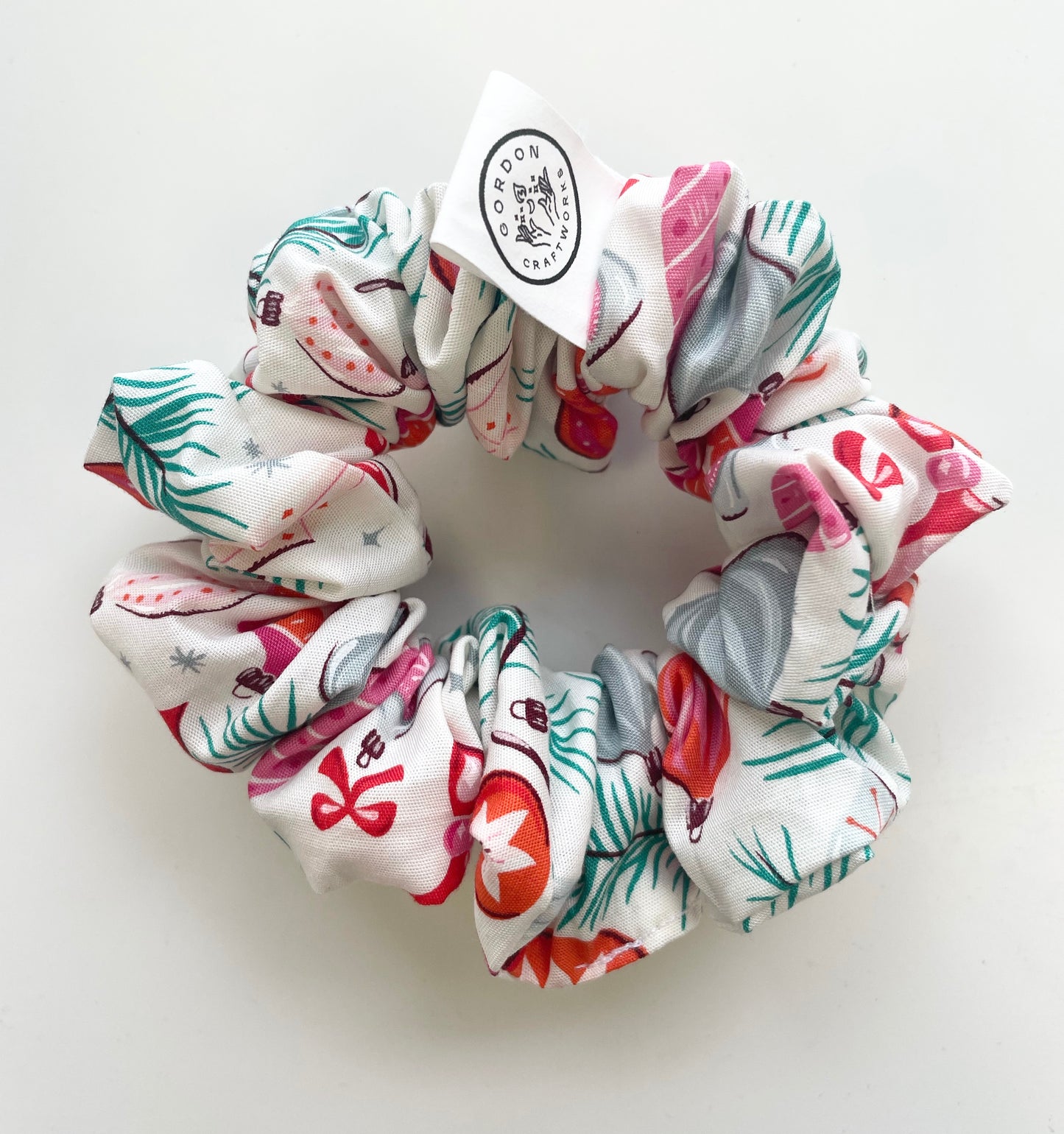 Merry and Bright Mini Scrunchie - Gordon Craftworks