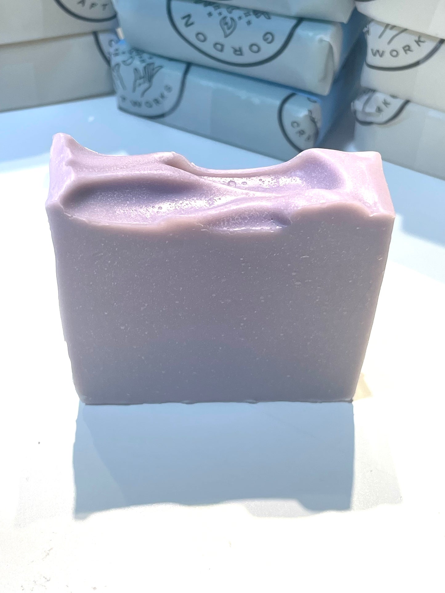 Lavender Heart Soap Bar