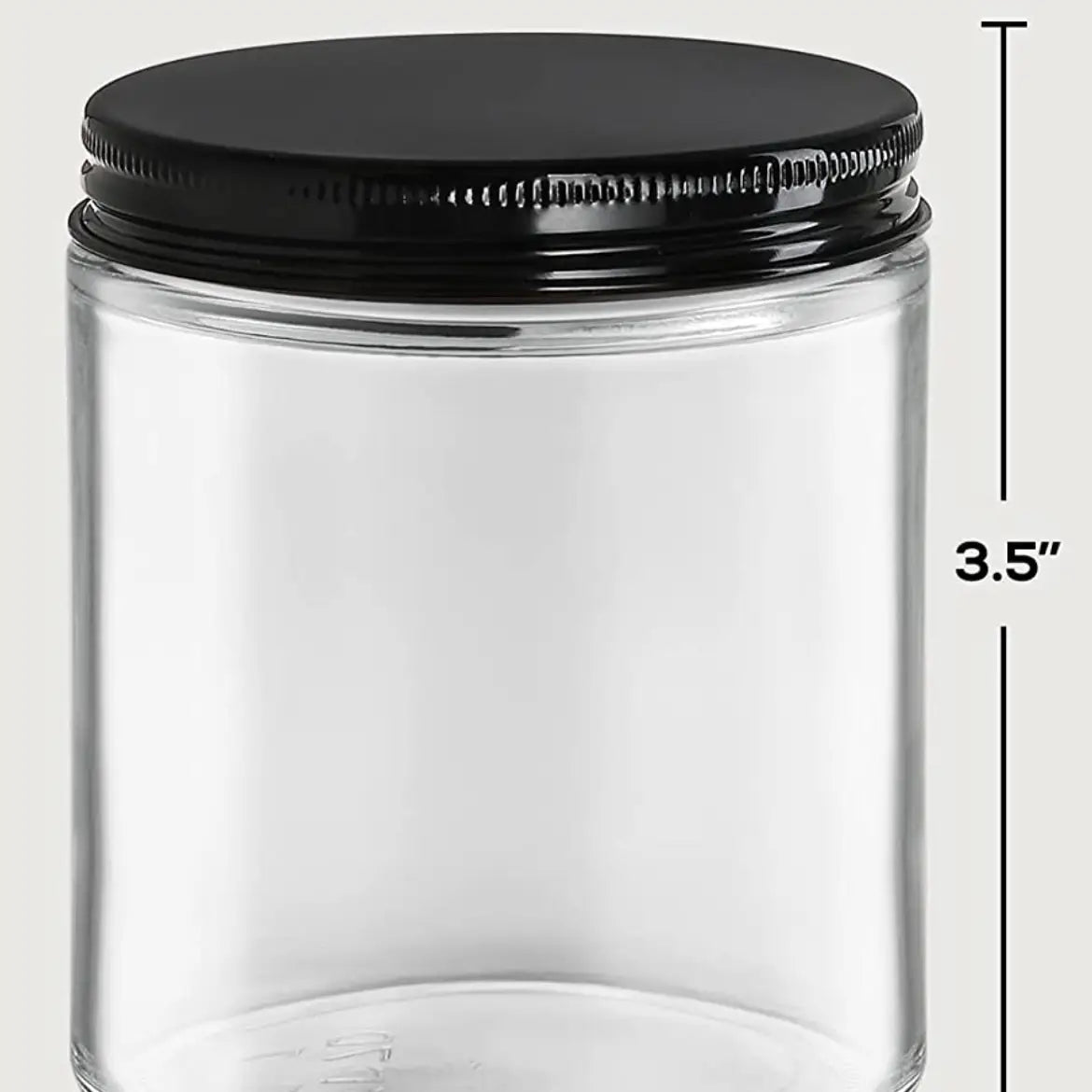 Clear Private Label Candles - 8oz