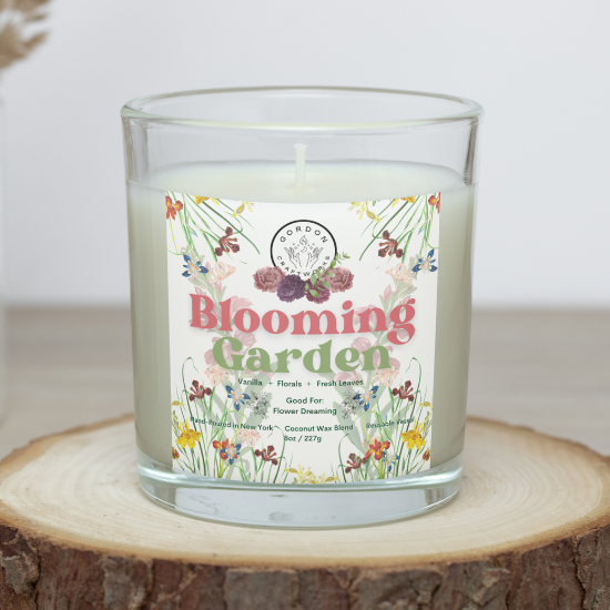 Blooming Garden Deluxe Candle