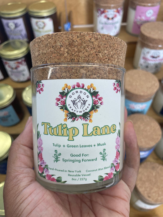 Tulip Lane Deluxe Candle