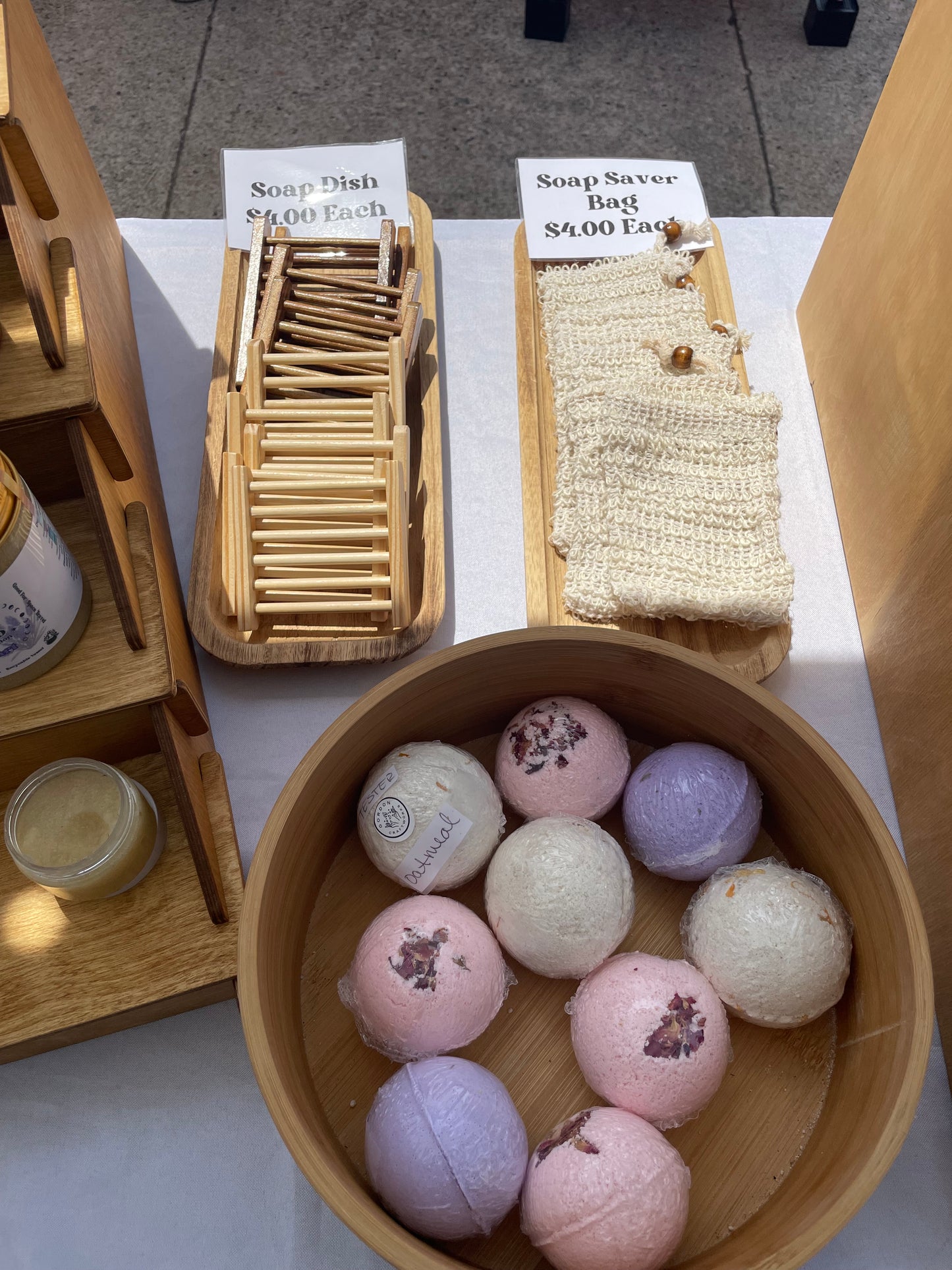 Wood Soap Dish - Natural