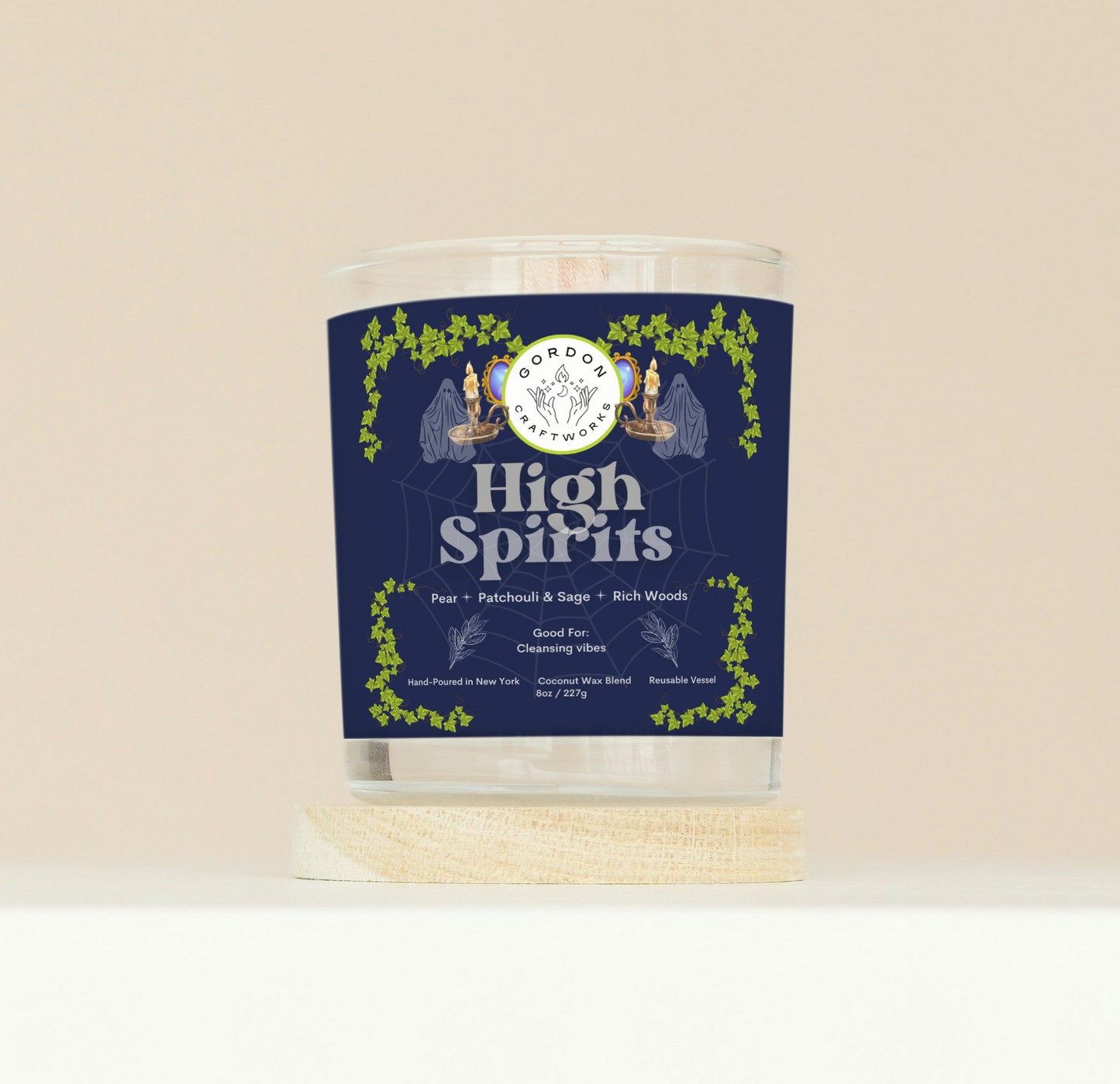 High Spirits Deluxe Candle