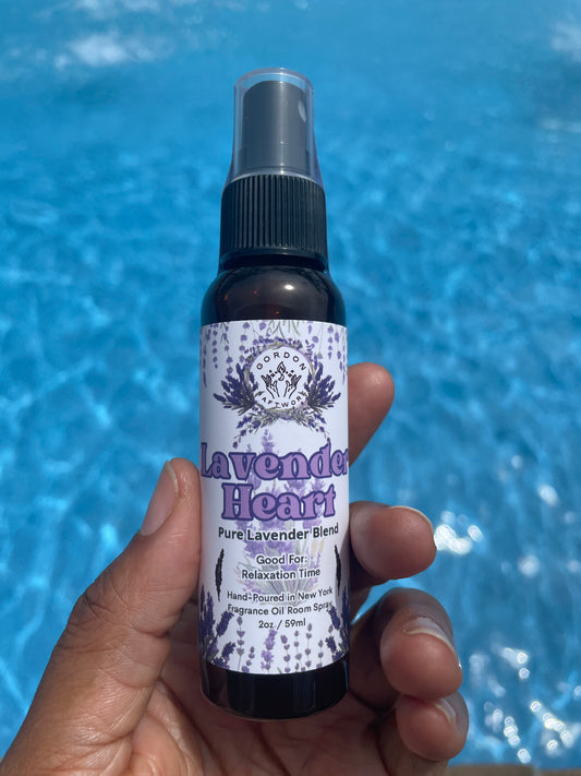 Lavender Heart Room Spray -2oz