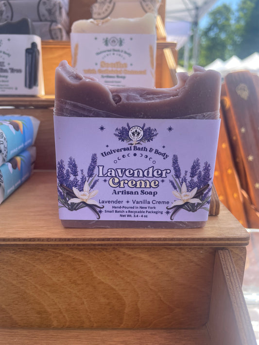 Lavender Creme Soap Bar