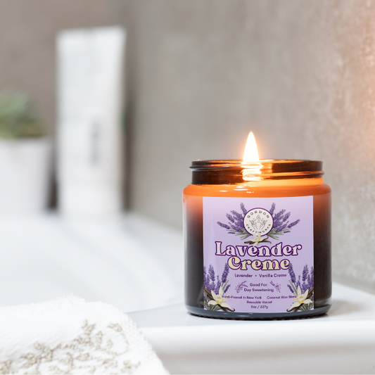 Lavender Creme Candle