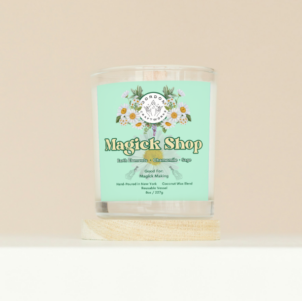 Magick Shop Deluxe Candle