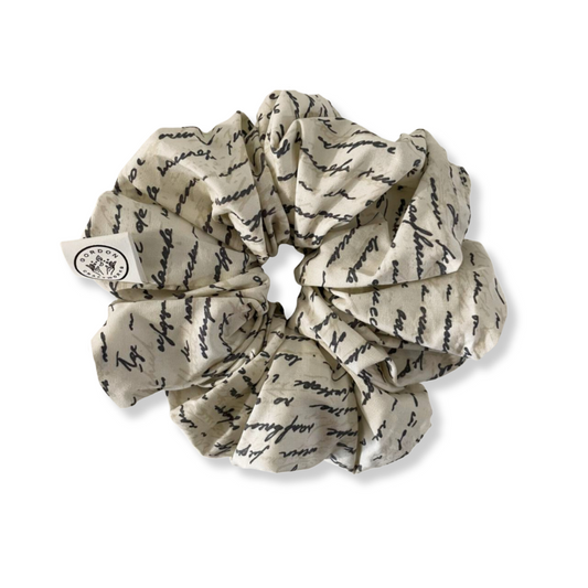 Poet's Journal Max Scrunchie