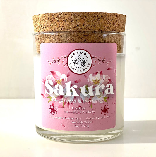 Sakura Deluxe Candle
