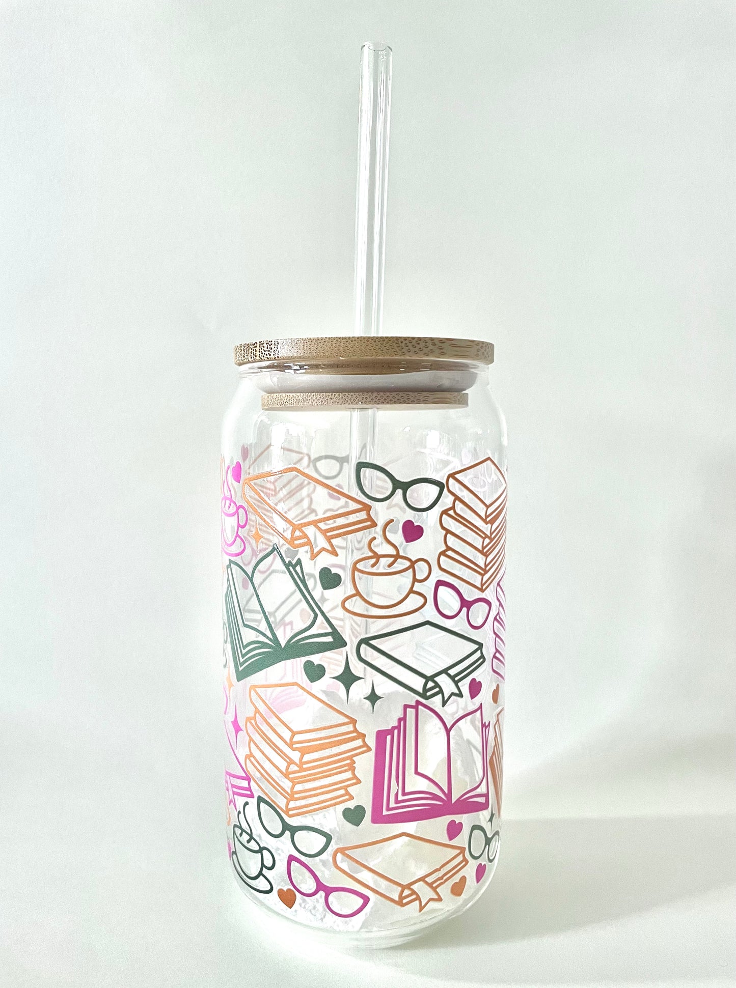 Book Lover’s Dream Glass Can