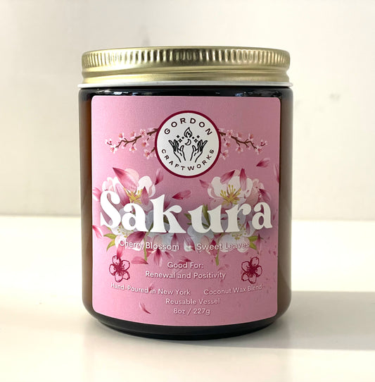 Sakura Candle
