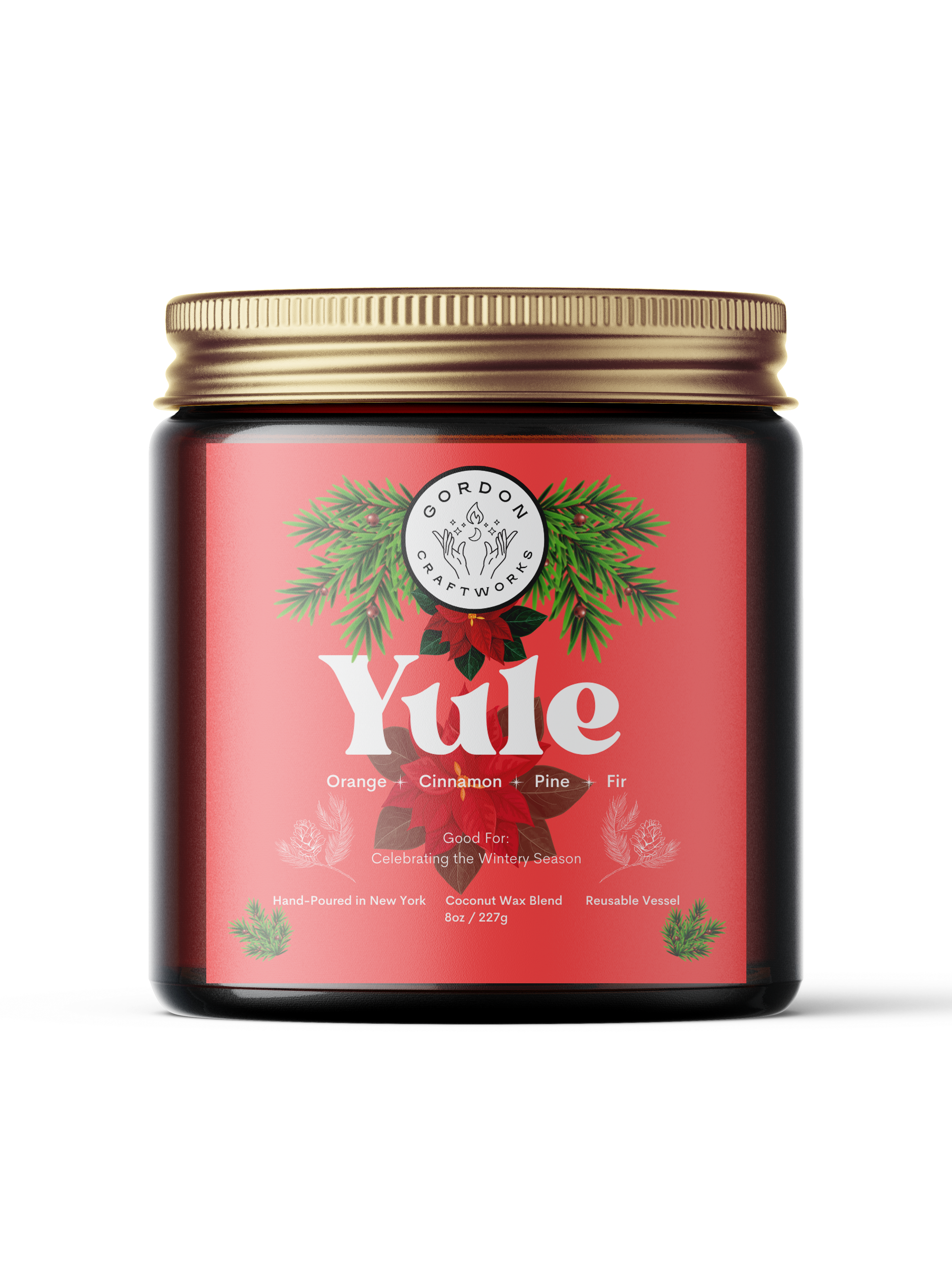 Yule Candle - Gordon Craftworks