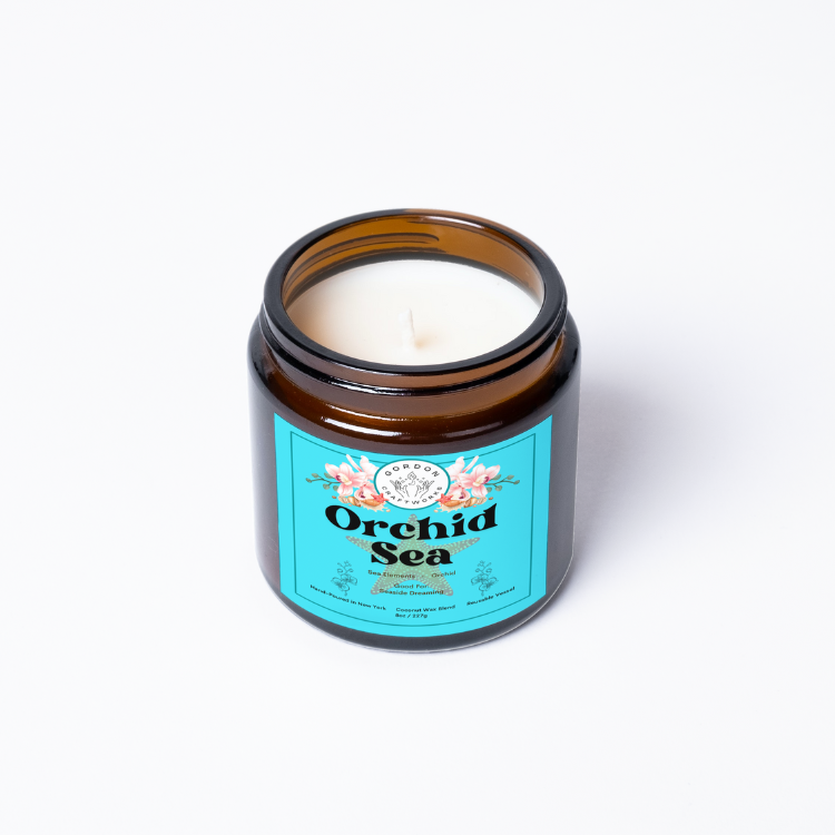 Orchid Sea Candle - Gordon Craftworks