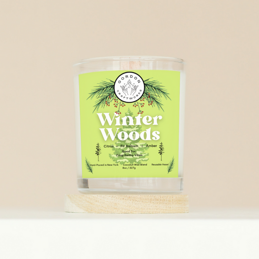 Winter Woods Deluxe Candle - Gordon Craftworks