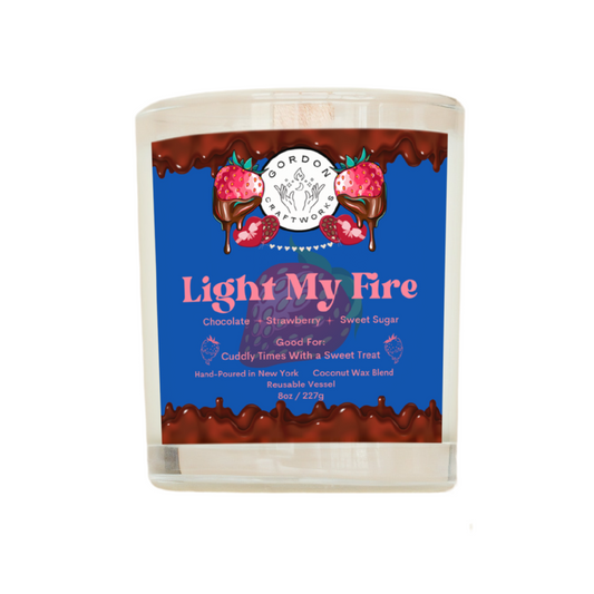Light My Fire Deluxe Candle - Gordon Craftworks