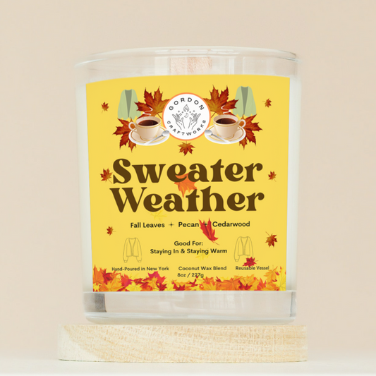 Sweater Weather Deluxe Candle - Gordon Craftworks