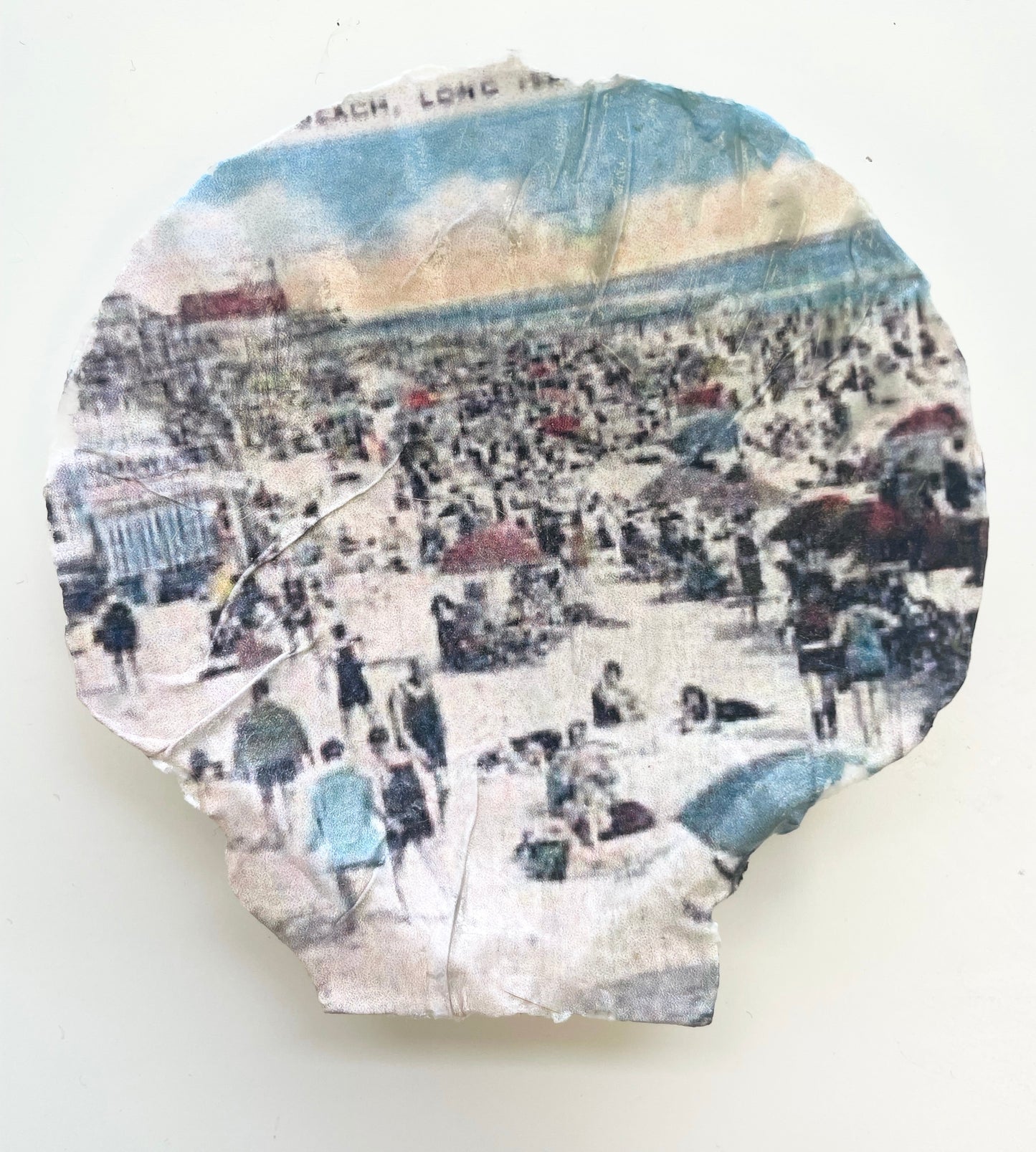 Blue Beach Seashell Trinket Dish - Gordon Craftworks
