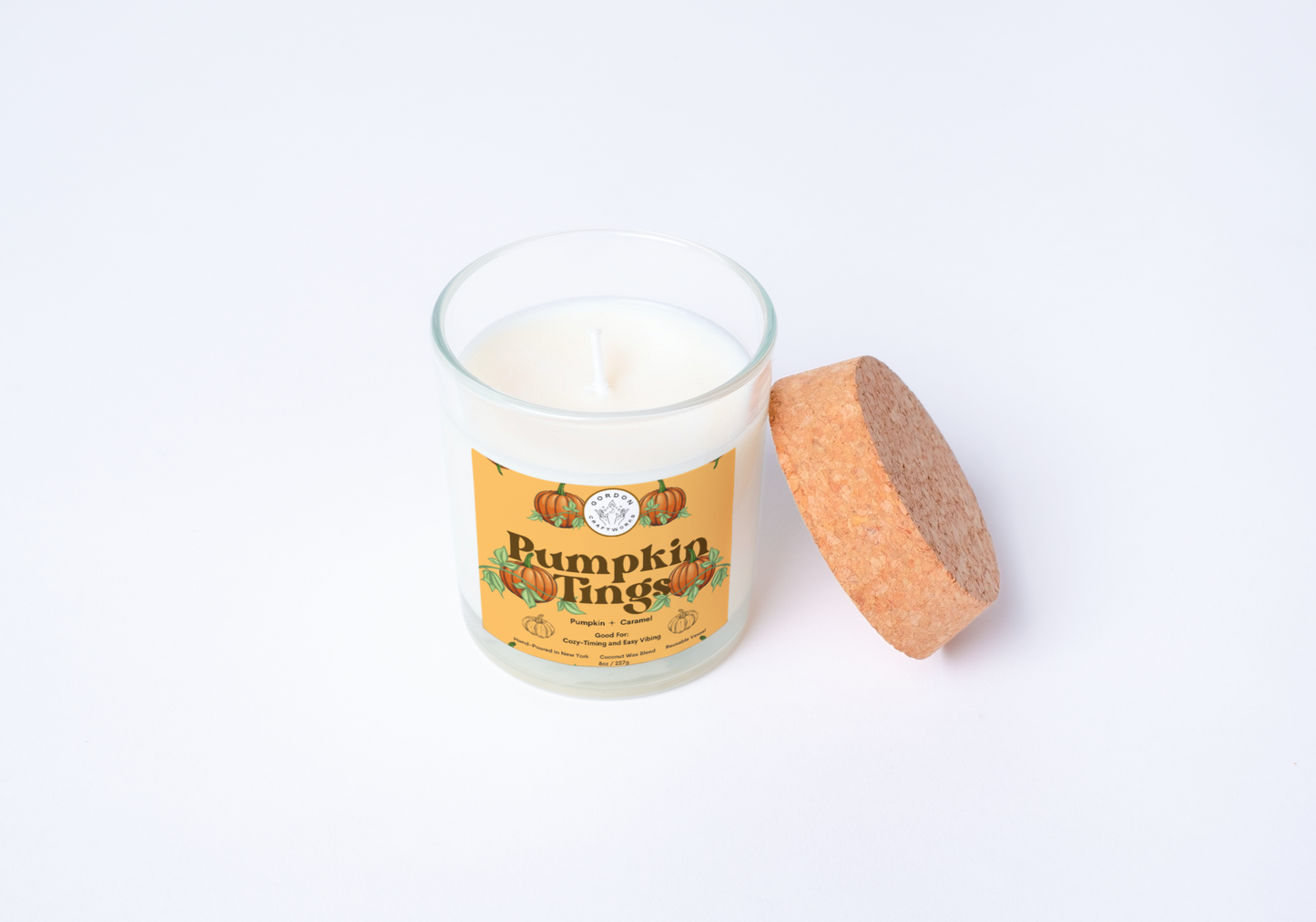 Pumpkin Tings Deluxe Candle - Gordon Craftworks